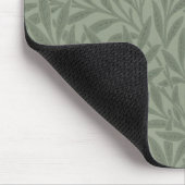 William Morris Weidenmuster Antik Hellgrün Mousepad (Ecke)