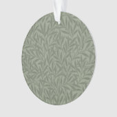 William Morris Weidenmuster Antik Hellgrün Ornament (Vorderseite)
