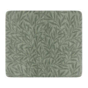 William Morris Weidenmuster Antik Hellgrün Schneidebrett