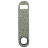 William Morris Weidenmuster Antik Hellgrün Speed Flaschenöffner (Rückseite)