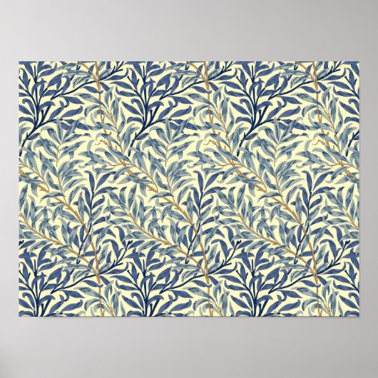 William Morris "Weidenzweig" 4 Poster (Vorne)