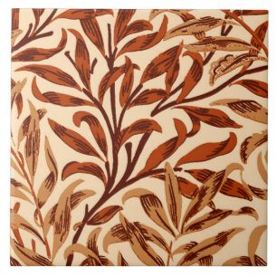 William Morris Weidenzweig, Braun und Beige Fliese