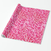William Morris Weidenzweig, Fuchsia Rosa Geschenkpapier (Ungerollt)