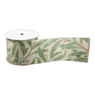 William Morris Weidenzweig Gartenblume Klassiker Satinband