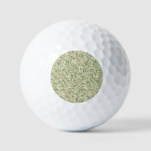William Morris Weidenzweig Golfball (Vorderseite)
