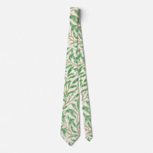 William Morris. Weidenzweig. Vintage Grünzeug Krawatte