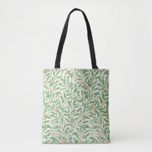 William Morris. Weidenzweig. Vintage Grünzeug Tasche