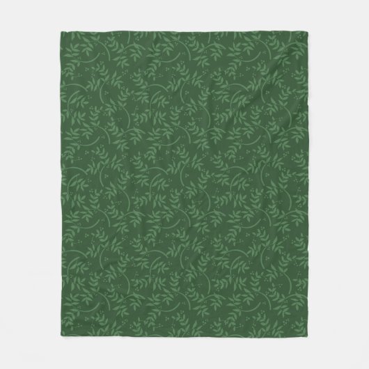 William Morris Weihnachten Fleecedecke (Vorderseite)