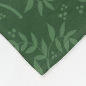 William Morris Weihnachten Fleecedecke (Ecke)