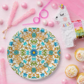 William Morris - Wein, berühmtes Muster, Pappteller (Party)