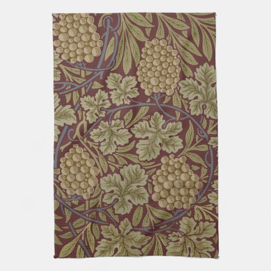 William Morris Weinroute Mendrisiotto Handtuch (Vertikal)