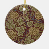 William Morris Weinroute Mendrisiotto Keramik Ornament (Vorne)