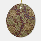 William Morris Weinroute Mendrisiotto Keramik Ornament (Links)