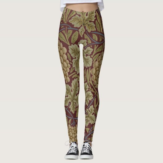 William Morris Weinroute Mendrisiotto Leggings (Vorderseite)