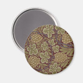 William Morris Weinroute Mendrisiotto Magnet (Vorderseite/Rückseite)