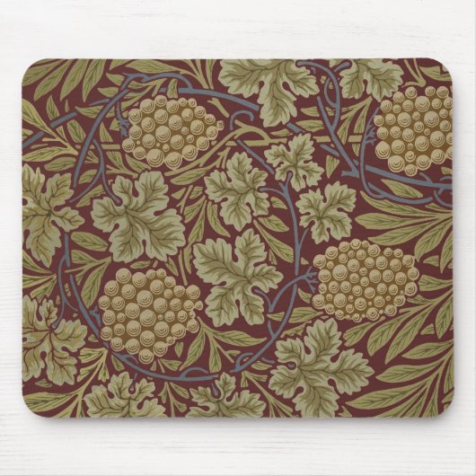 William Morris Weinroute Mendrisiotto Mousepad (Vorne)