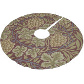 William Morris Weinroute Mendrisiotto Polyester Weihnachtsbaumdecke (Schrägansicht)