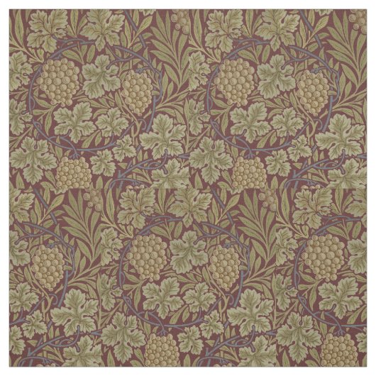 William Morris Weinroute Mendrisiotto Stoff (Muster)