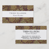 William Morris Weinroute Mendrisiotto Visitenkarte (Vorne/Hinten)