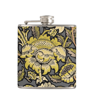 William Morris Wey Floral Arts Crafts Tapete Flachmann