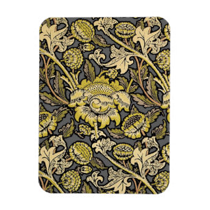 William Morris Wey Floral Arts Crafts Tapete Magnet