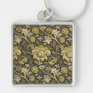 William Morris Wey Floral Arts Crafts Tapete Schlüsselanhänger