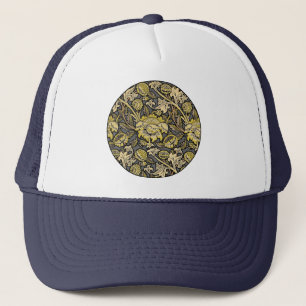 William Morris Wey Floral Arts Crafts Tapete Truckerkappe
