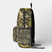 William Morris Wey Floral Wallpaper Bedruckter Rucksack (Rechts)