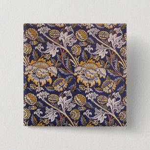 William Morris Wey Floral Wallpaper Button