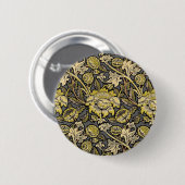 William Morris Wey Floral Wallpaper Button (Vorne & Hinten)