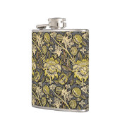 William Morris Wey Floral Wallpaper Flachmann (Links)