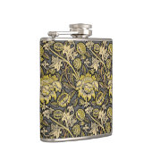 William Morris Wey Floral Wallpaper Flachmann (Rechts)