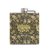 William Morris Wey Floral Wallpaper Flachmann (Rückseite)