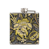 William Morris Wey Floral Wallpaper Flachmann (Rückseite)