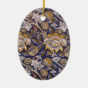 William Morris Wey Floral Wallpaper Keramikornament