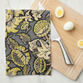 William Morris Wey Floral Wallpaper Küchentuch (Viertel Falte)