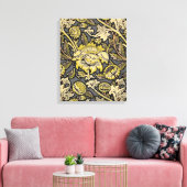William Morris Wey Floral Wallpaper Leinwanddruck (Insitu (Wohnzimmer))