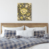 William Morris Wey Floral Wallpaper Leinwanddruck (Insitu (Schlafzimmer))