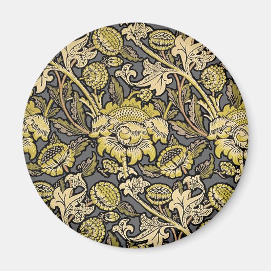 William Morris Wey Floral Wallpaper Magnet (Vorne)