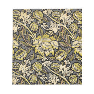 William Morris Wey Floral Wallpaper Notizblock