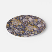 William Morris Wey Floral Wallpaper Pappteller (Schrägansicht)