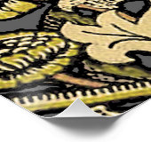 William Morris Wey Floral Wallpaper Poster (Ecke)