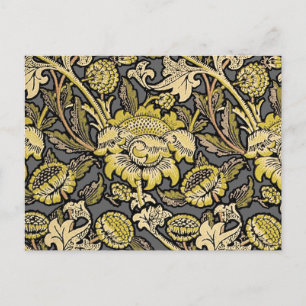 William Morris Wey Floral Wallpaper Postkarte