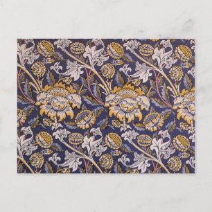 William Morris Wey Floral Wallpaper Postkarte