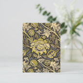 William Morris Wey Floral Wallpaper Postkarte (Stehend Vorderseite)
