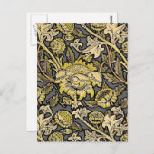 William Morris Wey Floral Wallpaper Postkarte (Vorne/Hinten)