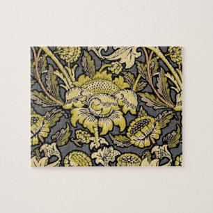 William Morris Wey Floral Wallpaper Puzzle
