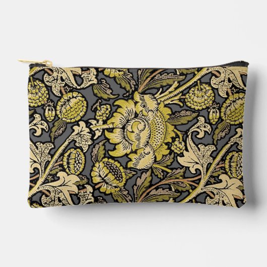 William Morris Wey Floral Wallpaper Zubehörtasche (Vorderseite)