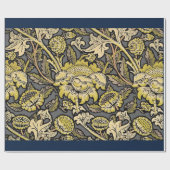 William Morris Wey Wallpaper Floral Wrapping Pape Geschenkpapier (Flach)
