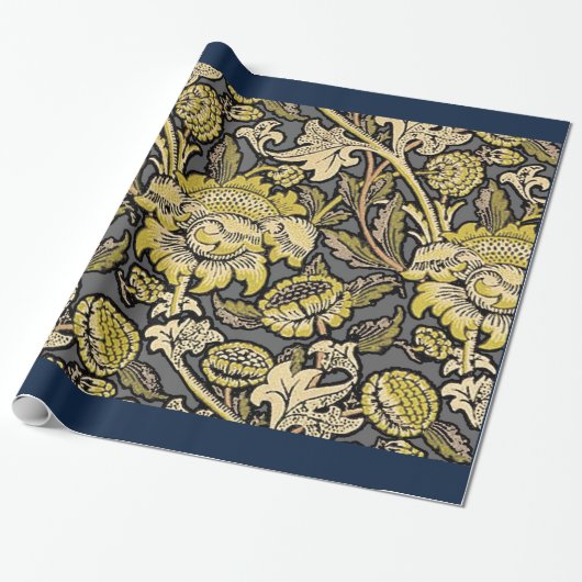William Morris Wey Wallpaper Floral Wrapping Pape Geschenkpapier (Ungerollt)
